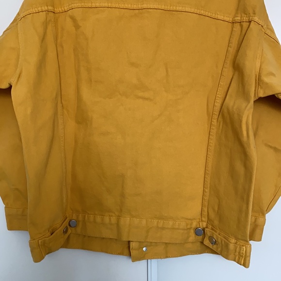 Denim jacket yellow - Picture 4 of 5